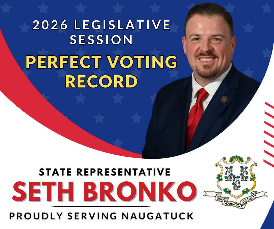Rep. Bronko Earns Perfect Voting Record for the 2026 Legislative Session